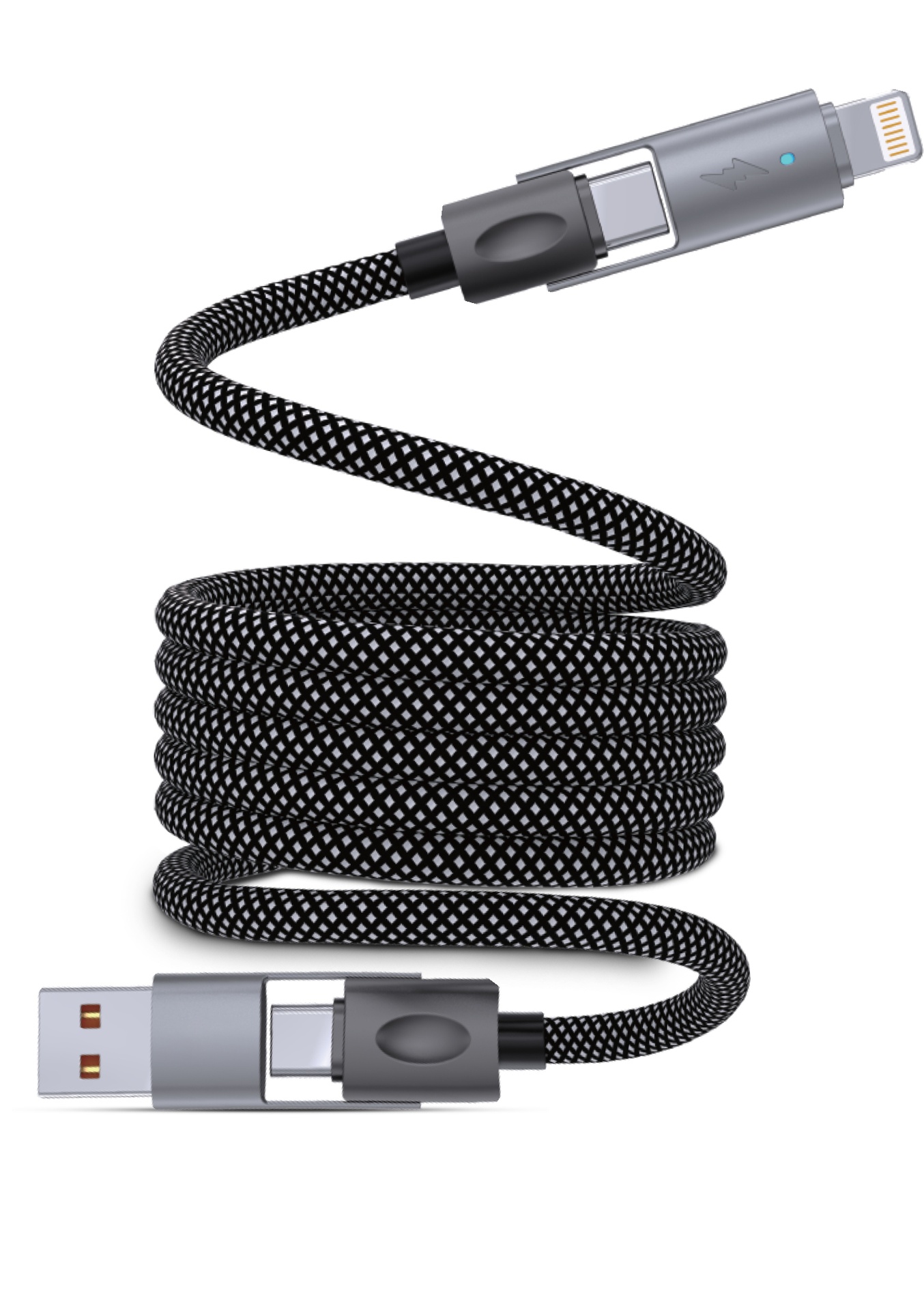 Taktik 4 In 1 Magnetic Cable 1M